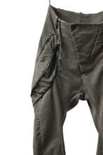 画像をギャラリービューアに読み込む, masnada ICONIC ZIP PANTS / STRETCH REPURPOSED COTTON (DUST)