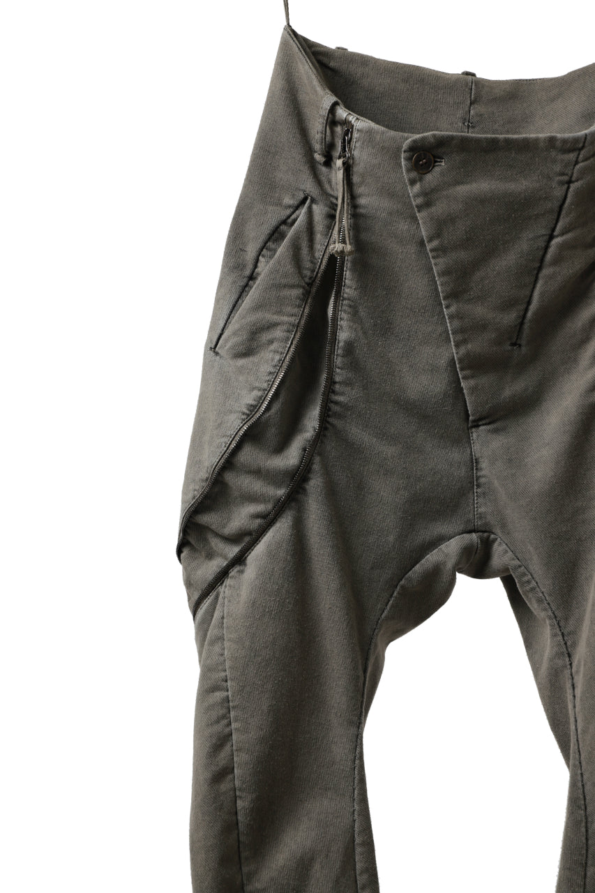 画像をギャラリービューアに読み込む, masnada ICONIC ZIP PANTS / STRETCH REPURPOSED COTTON (DUST)