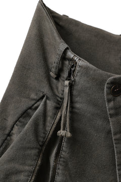 画像をギャラリービューアに読み込む, masnada ICONIC ZIP PANTS / STRETCH REPURPOSED COTTON (DUST)