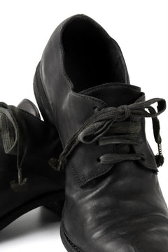 画像をギャラリービューアに読み込む, A DICIANNOVEVENTITRE A1923 DERBY SHOES 033N / HORSE FIORE OILED LEATHER (NERO)