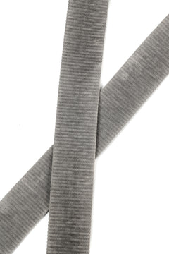 画像をギャラリービューアに読み込む, BORIS BIDJAN SABERI FABRIC & PLATE BELT / OBJECT DYED "BELT5-SIN" (CARBON GREY)