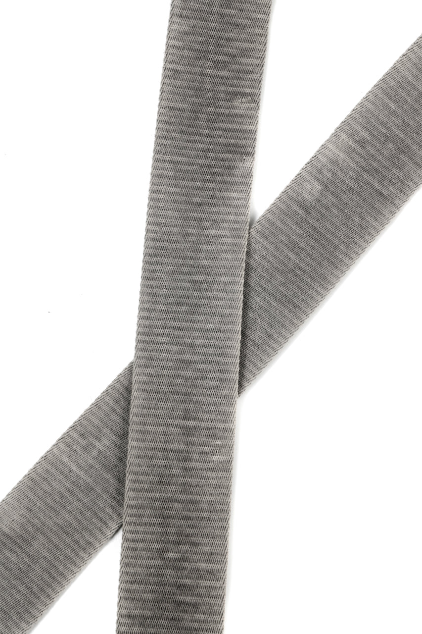 画像をギャラリービューアに読み込む, BORIS BIDJAN SABERI FABRIC & PLATE BELT / OBJECT DYED "BELT5-SIN" (CARBON GREY)