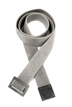 画像をギャラリービューアに読み込む, BORIS BIDJAN SABERI FABRIC & PLATE BELT / OBJECT DYED "BELT5-SIN" (CARBON GREY)