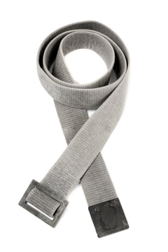 画像をギャラリービューアに読み込む, BORIS BIDJAN SABERI FABRIC & PLATE BELT / OBJECT DYED "BELT5-SIN" (CARBON GREY)