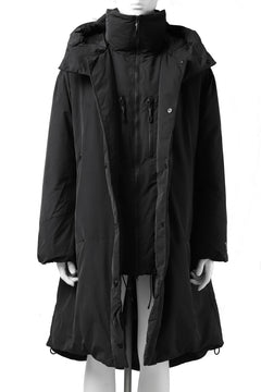 画像をギャラリービューアに読み込む, Y-3 Yohji Yamamoto M CH2 DOWN COAT  / SUEDED POLY (BLACK)