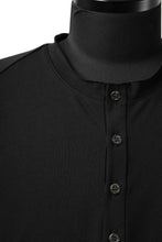 Load image into Gallery viewer, ierib raw edge Tee type-H  / light jersey (BLACK)