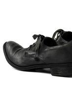 画像をギャラリービューアに読み込む, A DICIANNOVEVENTITRE A1923 DERBY SHOES 033N / HORSE FIORE OILED LEATHER (NERO)