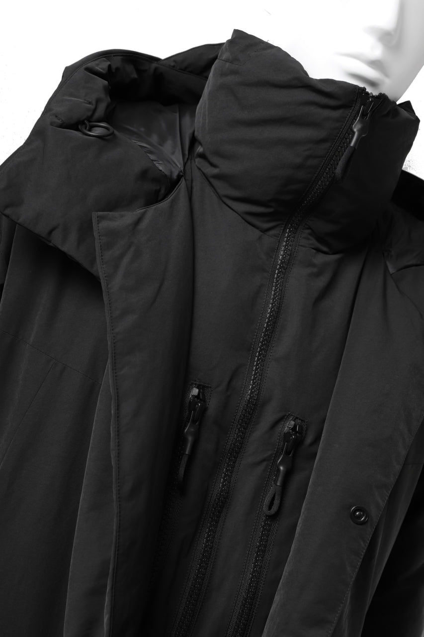 画像をギャラリービューアに読み込む, Y-3 Yohji Yamamoto M CH2 DOWN COAT  / SUEDED POLY (BLACK)