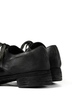 画像をギャラリービューアに読み込む, A DICIANNOVEVENTITRE A1923 DERBY SHOES 033N / HORSE FIORE OILED LEATHER (NERO)