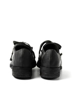 画像をギャラリービューアに読み込む, A DICIANNOVEVENTITRE A1923 DERBY SHOES 033N / HORSE FIORE OILED LEATHER (NERO)