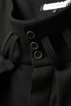 画像をギャラリービューアに読み込む, SOSNOVSKA exclusive CLOWN STYLE PANTS / WOOL STRETCH (BLACK)
