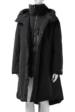 画像をギャラリービューアに読み込む, Y-3 Yohji Yamamoto M CH2 DOWN COAT  / SUEDED POLY (BLACK)