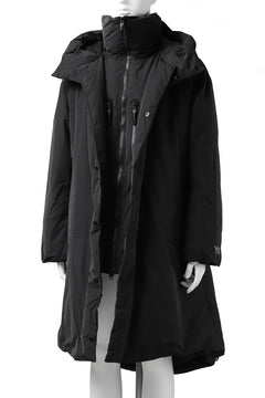 画像をギャラリービューアに読み込む, Y-3 Yohji Yamamoto M CH2 DOWN COAT  / SUEDED POLY (BLACK)