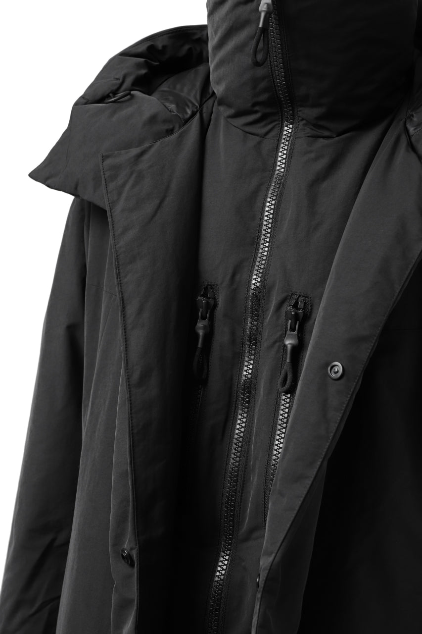 画像をギャラリービューアに読み込む, Y-3 Yohji Yamamoto M CH2 DOWN COAT  / SUEDED POLY (BLACK)