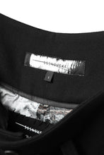 画像をギャラリービューアに読み込む, SOSNOVSKA exclusive CLOWN STYLE PANTS / WOOL STRETCH (BLACK)