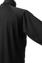 Load image into Gallery viewer, ierib raw edge Tee type-H  / light jersey (BLACK)