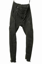 画像をギャラリービューアに読み込む, masnada ICONIC ZIP PANTS / STRETCH REPURPOSED COTTON (LEGION)