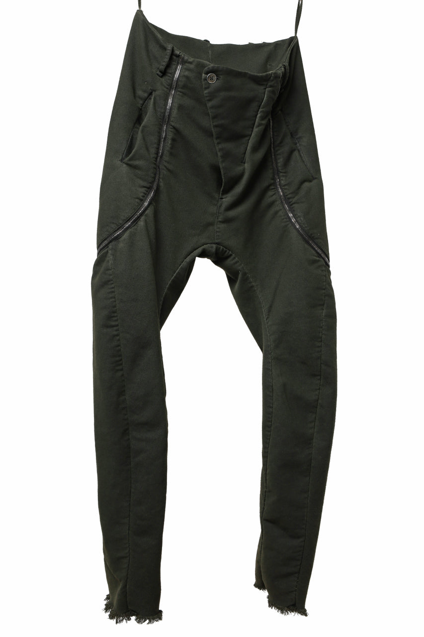 画像をギャラリービューアに読み込む, masnada ICONIC ZIP PANTS / STRETCH REPURPOSED COTTON (LEGION)