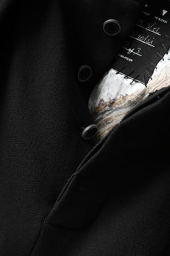 画像をギャラリービューアに読み込む, SOSNOVSKA exclusive CLOWN STYLE PANTS / WOOL STRETCH (BLACK)