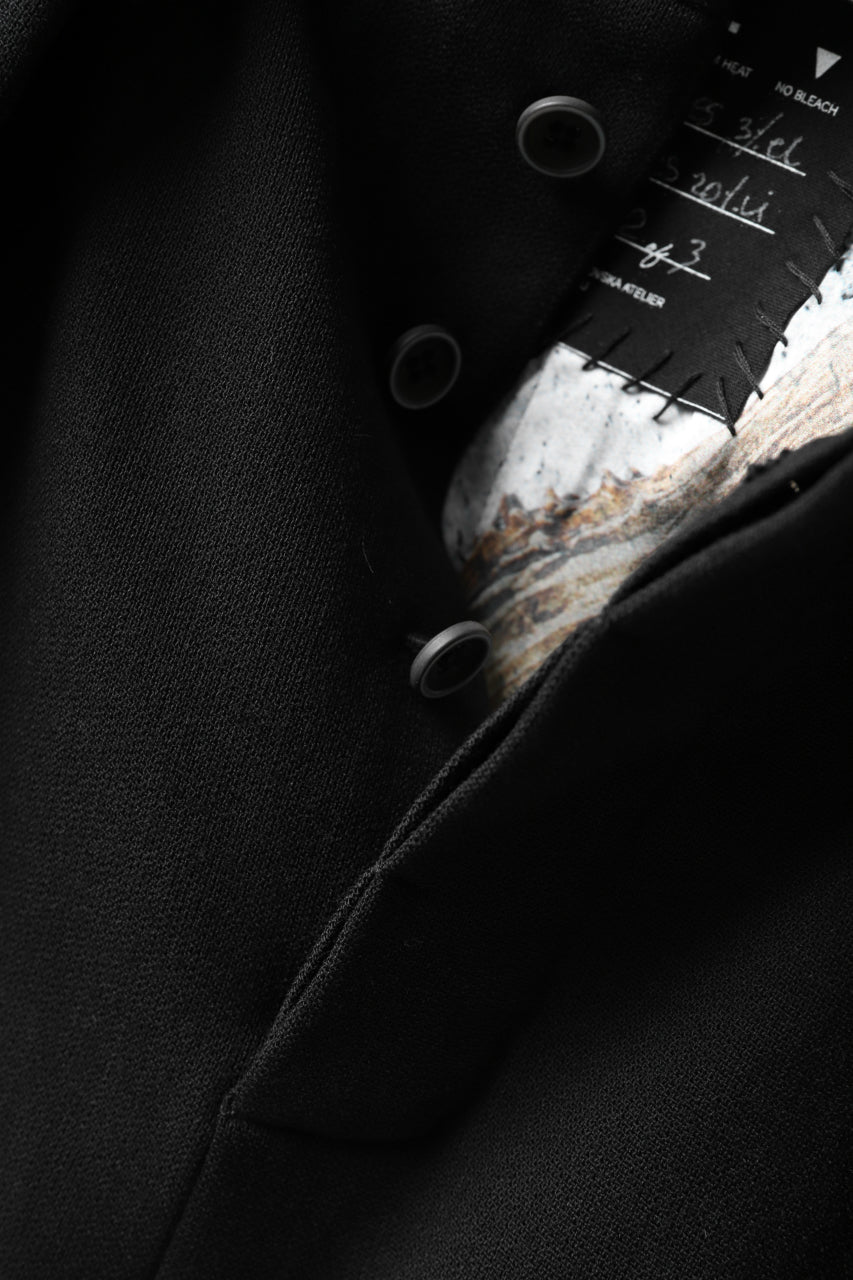 画像をギャラリービューアに読み込む, SOSNOVSKA exclusive CLOWN STYLE PANTS / WOOL STRETCH (BLACK)