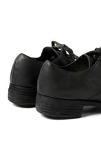 画像をギャラリービューアに読み込む, A DICIANNOVEVENTITRE A1923 DERBY SHOES 033N / HORSE FIORE OILED LEATHER (NERO)