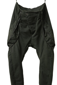 画像をギャラリービューアに読み込む, masnada ICONIC ZIP PANTS / STRETCH REPURPOSED COTTON (LEGION)