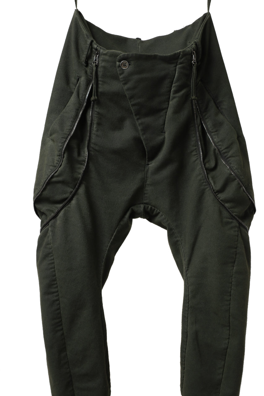 画像をギャラリービューアに読み込む, masnada ICONIC ZIP PANTS / STRETCH REPURPOSED COTTON (LEGION)