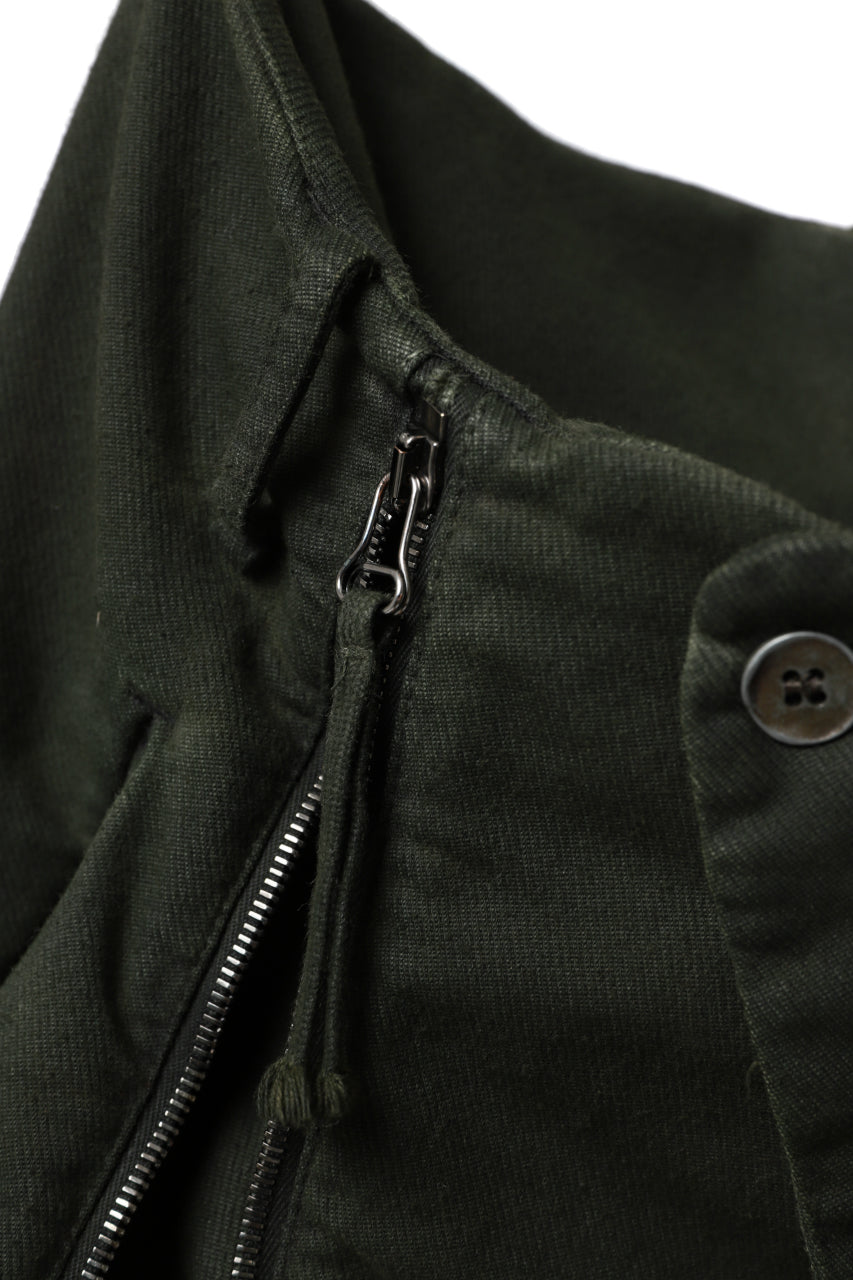 画像をギャラリービューアに読み込む, masnada ICONIC ZIP PANTS / STRETCH REPURPOSED COTTON (LEGION)