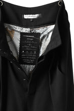 画像をギャラリービューアに読み込む, SOSNOVSKA exclusive CLOWN STYLE PANTS / WOOL STRETCH (BLACK)