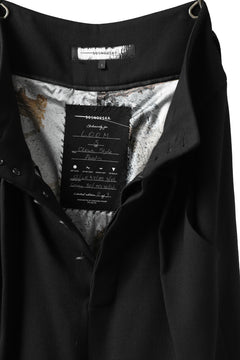 画像をギャラリービューアに読み込む, SOSNOVSKA exclusive CLOWN STYLE PANTS / WOOL STRETCH (BLACK)