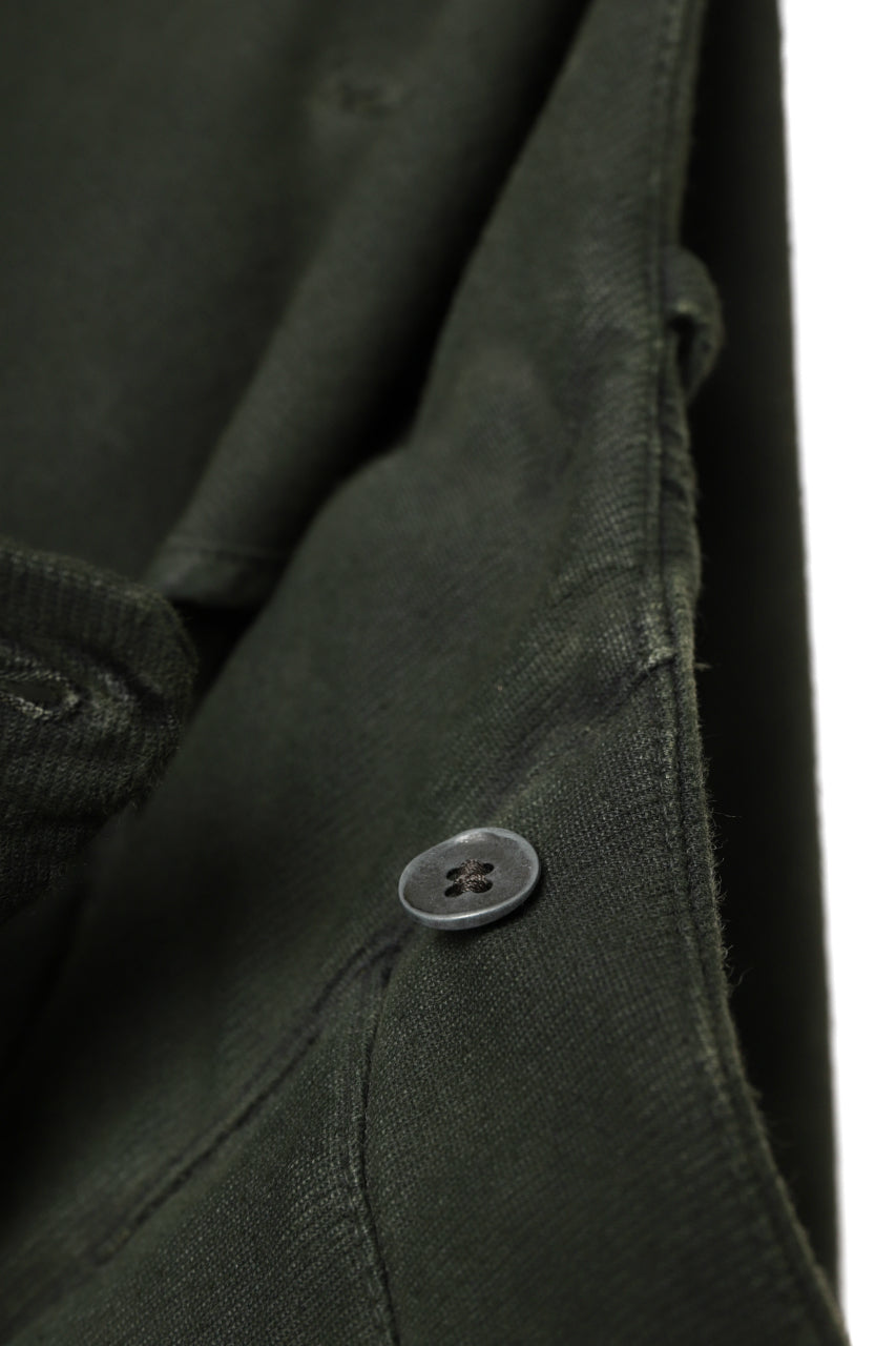 画像をギャラリービューアに読み込む, masnada ICONIC ZIP PANTS / STRETCH REPURPOSED COTTON (LEGION)