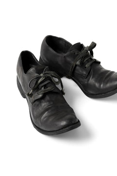画像をギャラリービューアに読み込む, A DICIANNOVEVENTITRE A1923 DERBY SHOES 033N / HORSE FIORE OILED LEATHER (NERO)