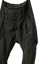 画像をギャラリービューアに読み込む, masnada ICONIC ZIP PANTS / STRETCH REPURPOSED COTTON (LEGION)