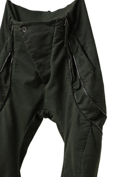 画像をギャラリービューアに読み込む, masnada ICONIC ZIP PANTS / STRETCH REPURPOSED COTTON (LEGION)