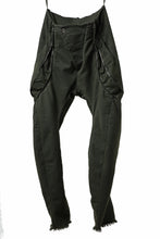 画像をギャラリービューアに読み込む, masnada ICONIC ZIP PANTS / STRETCH REPURPOSED COTTON (LEGION)