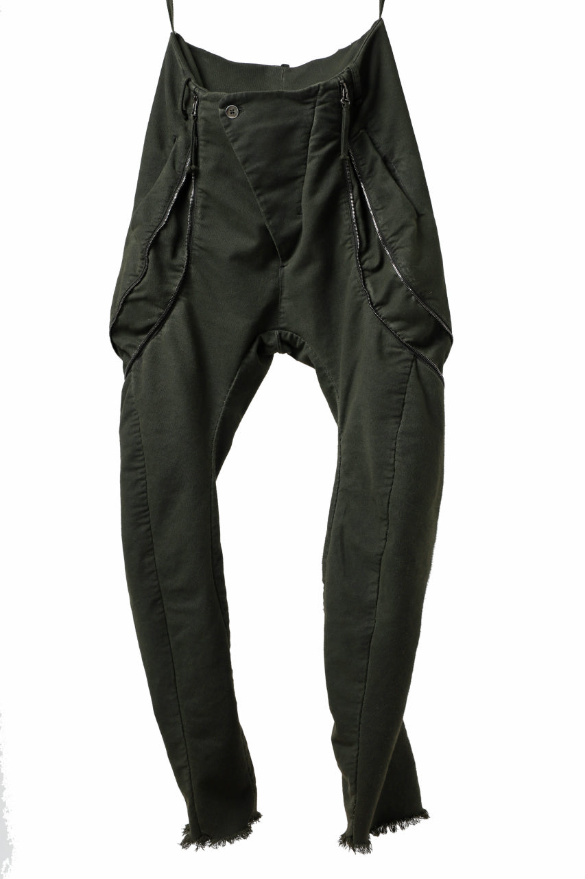 画像をギャラリービューアに読み込む, masnada ICONIC ZIP PANTS / STRETCH REPURPOSED COTTON (LEGION)