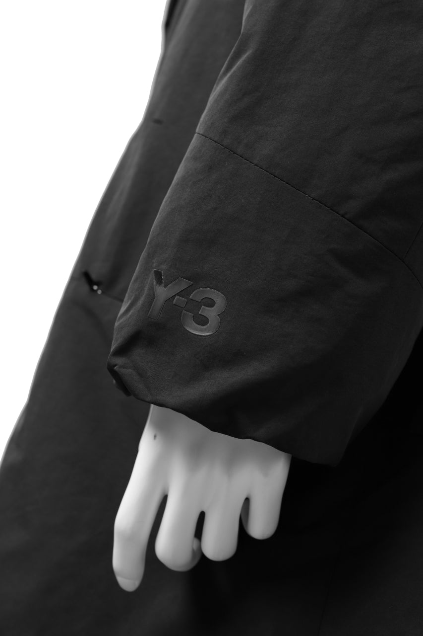 画像をギャラリービューアに読み込む, Y-3 Yohji Yamamoto M CH2 DOWN COAT  / SUEDED POLY (BLACK)