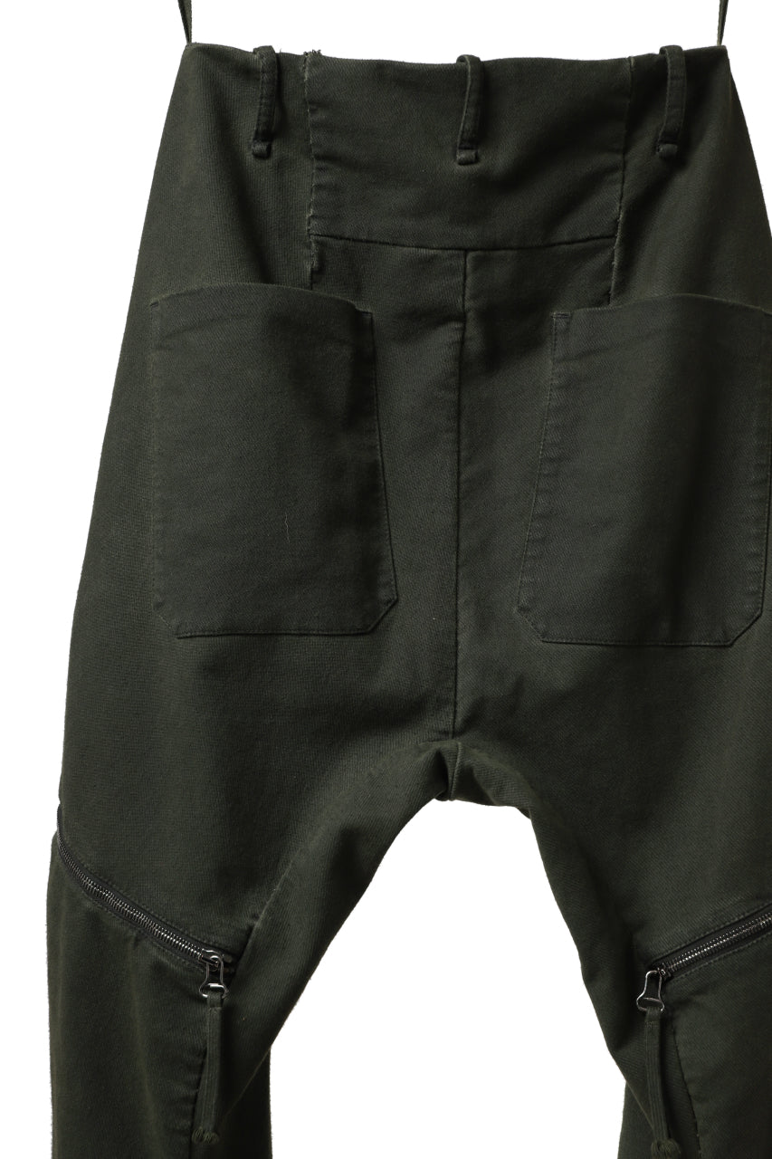 画像をギャラリービューアに読み込む, masnada ICONIC ZIP PANTS / STRETCH REPURPOSED COTTON (LEGION)