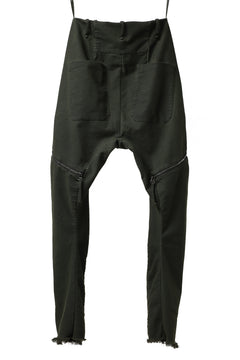 画像をギャラリービューアに読み込む, masnada ICONIC ZIP PANTS / STRETCH REPURPOSED COTTON (LEGION)