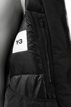 画像をギャラリービューアに読み込む, Y-3 Yohji Yamamoto M CH2 DOWN COAT  / SUEDED POLY (BLACK)