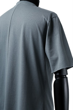 Load image into Gallery viewer, ierib exclusive raw edge Tee type-R  / light jersey (BLUE GREY)