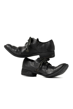 画像をギャラリービューアに読み込む, A DICIANNOVEVENTITRE A1923 DERBY SHOES 033N / HORSE FIORE OILED LEATHER (NERO)