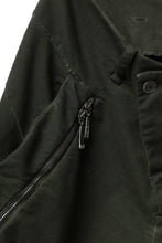 画像をギャラリービューアに読み込む, masnada LATERAL ZIP BAGGY PANTS / STRETCH REPURPOSED COTTON (LEGION)