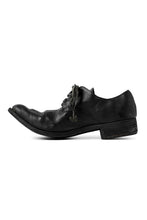 画像をギャラリービューアに読み込む, A DICIANNOVEVENTITRE A1923 DERBY SHOES 033N / HORSE FIORE OILED LEATHER (NERO)