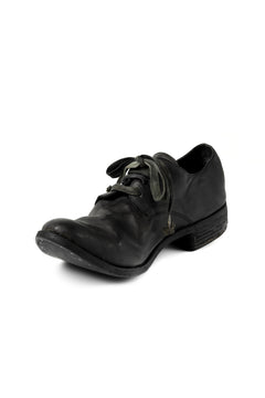 画像をギャラリービューアに読み込む, A DICIANNOVEVENTITRE A1923 DERBY SHOES 033N / HORSE FIORE OILED LEATHER (NERO)
