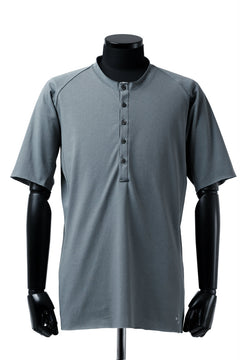 Load image into Gallery viewer, ierib raw edge Tee type-H  / light jersey (BLUE GREY)