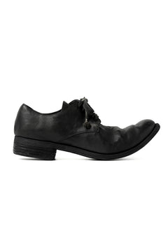 画像をギャラリービューアに読み込む, A DICIANNOVEVENTITRE A1923 DERBY SHOES 033N / HORSE FIORE OILED LEATHER (NERO)
