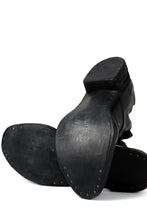 画像をギャラリービューアに読み込む, A DICIANNOVEVENTITRE A1923 DERBY SHOES 033N / HORSE FIORE OILED LEATHER (NERO)