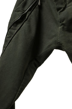 画像をギャラリービューアに読み込む, masnada LATERAL ZIP BAGGY PANTS / STRETCH REPURPOSED COTTON (LEGION)