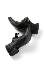 画像をギャラリービューアに読み込む, A DICIANNOVEVENTITRE A1923 DERBY SHOES 033N / HORSE FIORE OILED LEATHER (NERO)